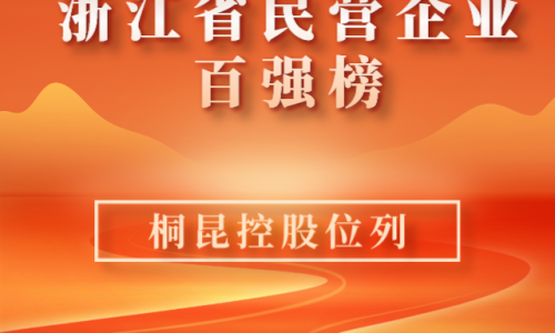 前10！2023浙江省民营企业百强榜单新鲜出炉，桐昆位列第10位！